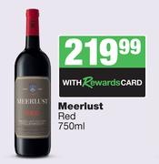 Meerlust Red-750ml