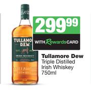 Tullamore Dew Triple Distilled Irish Whisky-750ml