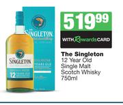The Singleton 12 Year Old Single Malt Scotch Whisky-750ml