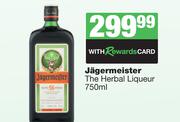 Jagermeister The Herbal Liqueur-750ml
