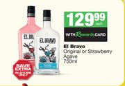 El Bravo Original Or Strwaberry Agave-750ml Each