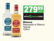 Olmeca Reposado Or Blanco Tequila-750ml Each