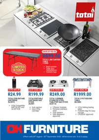 OK Furniture : Totai (25 August - 30 September 2025)