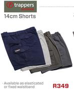 Trappers 14cm Shorts