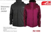 First Ascent Discovery 3 In 1 Jacket