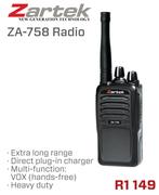 Zartek ZA-758 Radio
