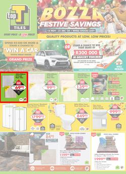 Top T Tiles : Festive Savings (15 November - 31 December 2024), page 1