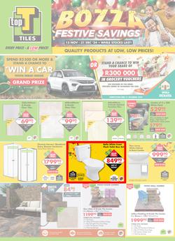 Top T Tiles : Festive Savings (15 November - 31 December 2024), page 1