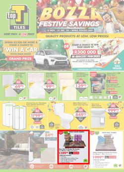 Top T Tiles : Festive Savings (15 November - 31 December 2024), page 1