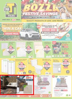 Top T Tiles : Festive Savings (15 November - 31 December 2024), page 1