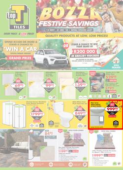 Top T Tiles : Festive Savings (15 November - 31 December 2024), page 1