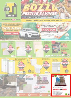 Top T Tiles : Festive Savings (15 November - 31 December 2024), page 1