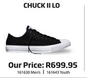 Converse Chuck II LO For 161630 Men's/161643 Youth