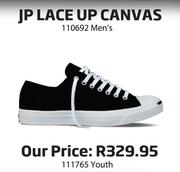 Jack Parcels Lace Up Canvas For Men's 110692