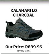 Hi-Tec Kalahari LO Charcoal For Men 160849
