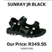 Hi-Tec Sunray Jr Black For Kids 160845