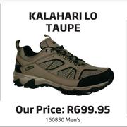 Hi-Tec Kalahari LO Taupe For Men 160850