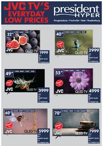 President Hyper : JVC TV's (12 March - 30 April 2026)