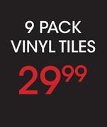 9 Pack Vinyl Tiles