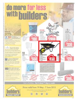 Builders Warehouse KZN : Contractors (19 May - 07 Jun 2015), page 1