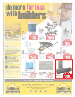Builders Warehouse KZN : Contractors (19 May - 07 Jun 2015), page 1