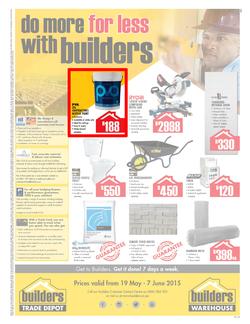 Builders Warehouse KZN : Contractors (19 May - 07 Jun 2015), page 1