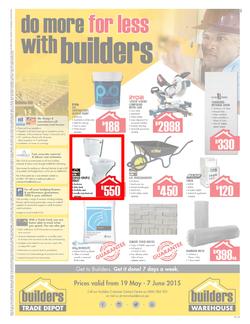 Builders Warehouse KZN : Contractors (19 May - 07 Jun 2015), page 1