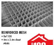 Reinforced Mesh Ref 100 6mx2.4m Sheet-Each