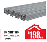 IBR Sgeeting 0.47mmx3.6m-Each