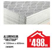 Aluminium "Vastrap" 1200x600mm-Each