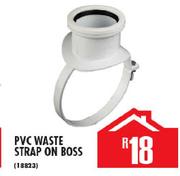 PVC Waste Strap On Boss