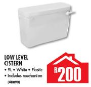 Low Level Cistern