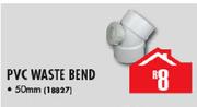 PVC Waste Bend-50mm