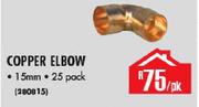 Copper Elbow-Per Pack