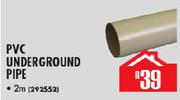 PVC Underground Pipe-2m