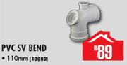 PVC SV Bend-110mm