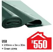 USB Green-250mm x 3m x 30m