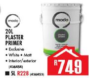 Modo 20ltr Plaster Primer