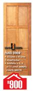 Solid Panel Door