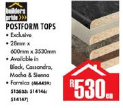 Builders Pride Postform Tops-Ea