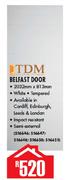 TDM Belfast Door