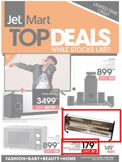 Jet Mart : Top Deals (25 April - 6 May 2018), page 1
