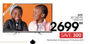 JVC 32" LED TV