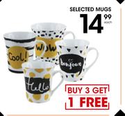 Selected Mugs-Each