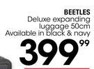 Beetles 50cm Deluxe Expanding Luggage