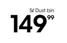 Stainless Steel 5Ltr Dust Bin