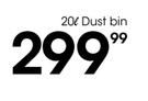 Stainless Steel 20Ltr Dust Bin