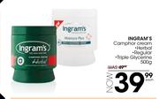 Ingram’s Camphor Cream-500g Each