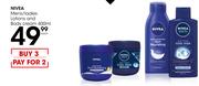 Nivea Mens/Ladies Lotions And Body Cream-400ml Each