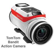 TomTom Bandit Action Camera 4K Video&16MP Photo Base Pack With 4 Accessories